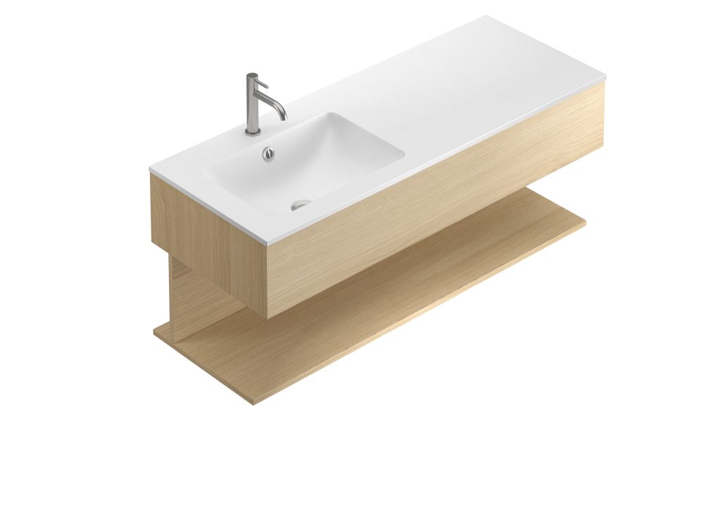 Console Alpina L120 - Tablette- DECOTEC CONTRACT